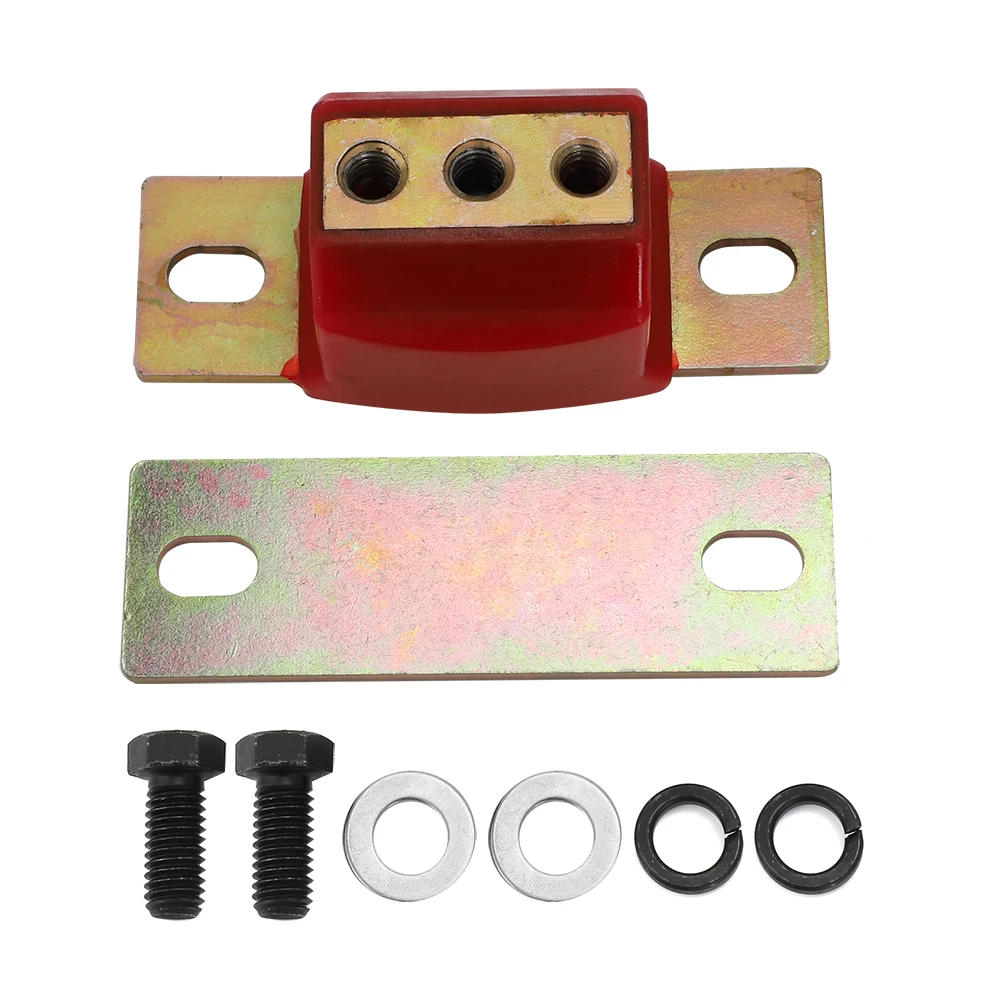 

Red Polyurethane GM LS Swap Transmission Mount 4.8 5.3 6.0 4L60E 4L65E 4L80E 4L85E 6L45 6L50 6L80 6L90 Suspension Brake Steering
