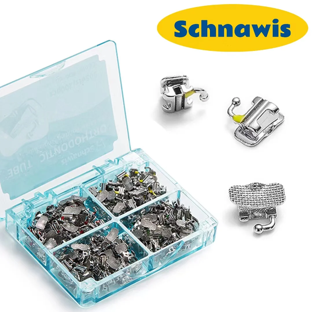 Pack 50 Sets Tubos Dentales Tubos Bucales Ortodóncicos AZDENT Para Primer Molar Roth 0.022 | Paquete De 50 Sets (200 Piezas) | Para Laboratorio Dental Cut Throat Razor