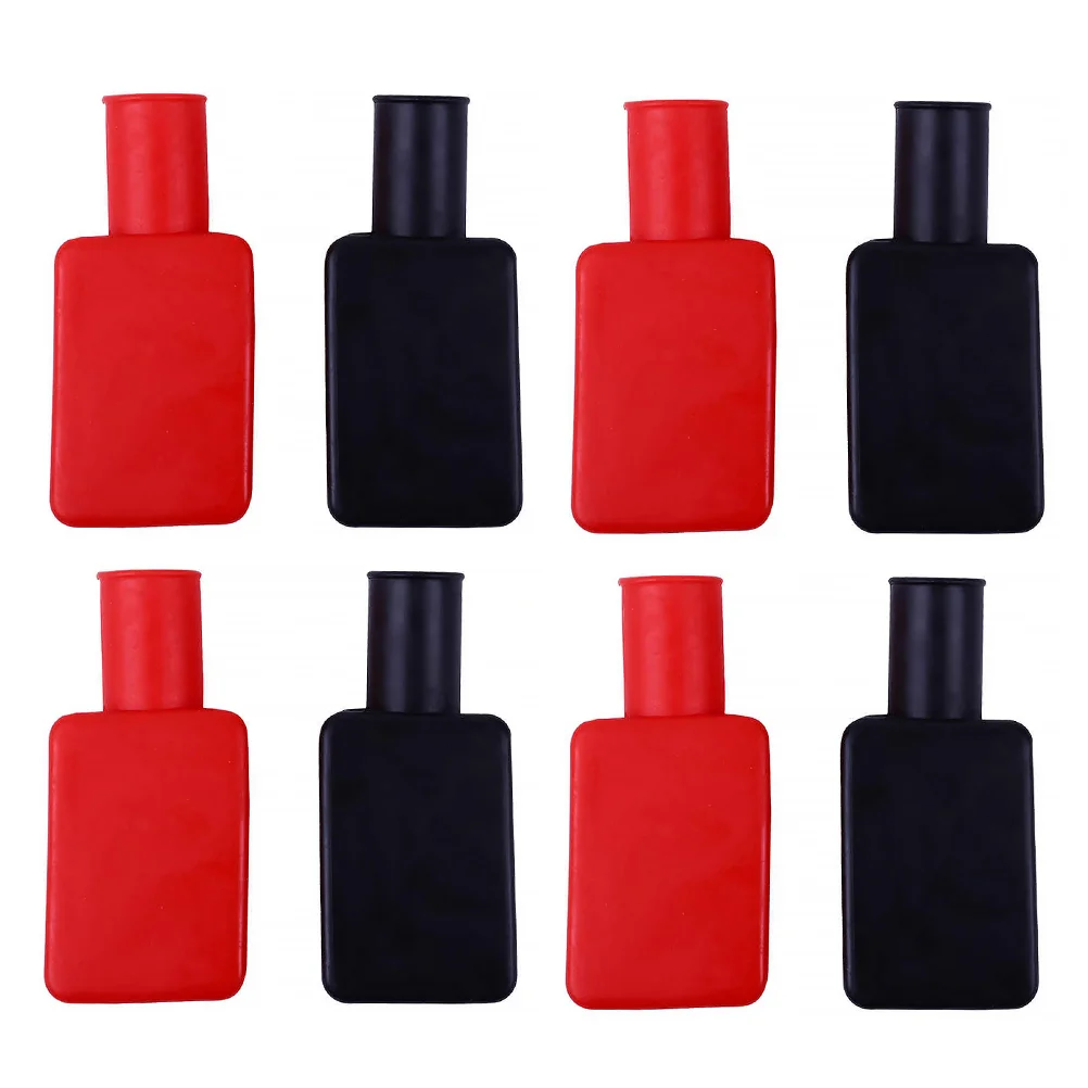 

4 Pairs Protective Cover Terminal Cap Covers Protector Caps Post Cab Lug