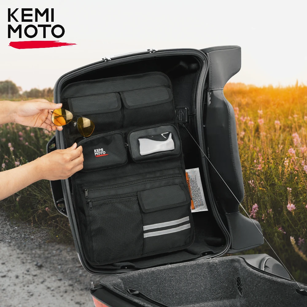 Motorcycle Tour Pack Coperchio Organizer Per Street Glide Road King Road Glide Electra Glide Touring Travel-Paks Organizer Storage Bag