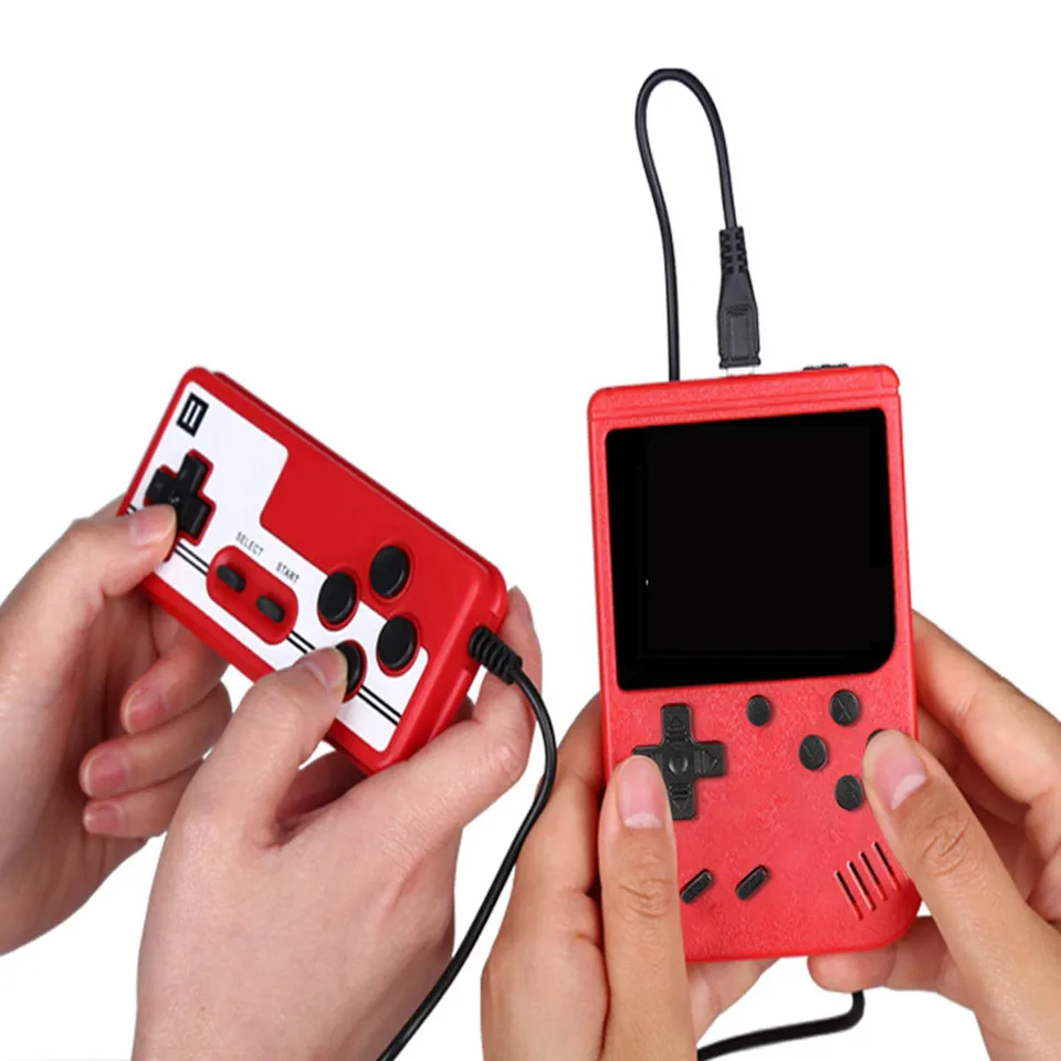 400 で 1 ミニゲームハンドヘルドゲームプレーヤーポータブルレトロ