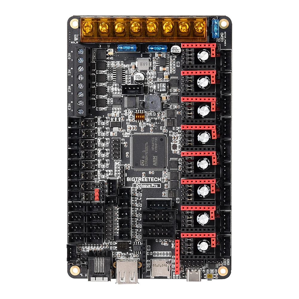 BIGTREETECH Stealthy высокоскоростной высоковольтный комплект Octopus PRO TMC5160T Pro TMC2209 BTT PI обновление для 3D принтера Klipper Voron DIY (art.: 3920c39099bd2) - 3920c39099bd2