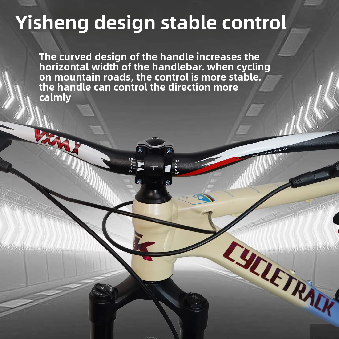 Mountain Bike Bar Clamp Width 78mm Tough Lightweight Alloy Riser