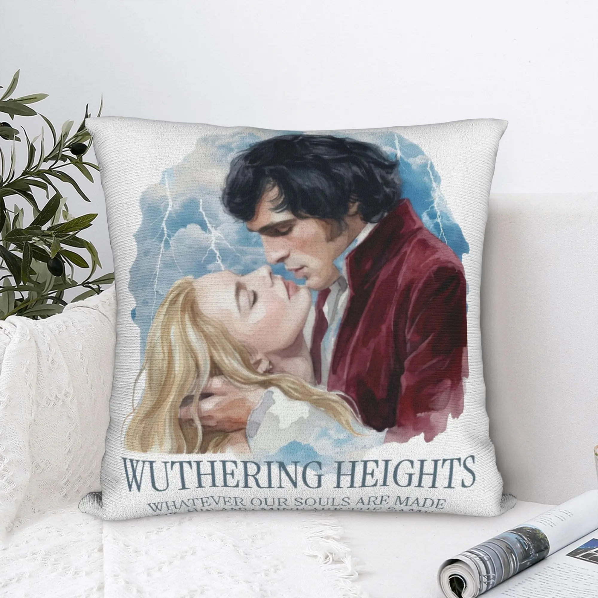 장 베개 커버 Wuthering Heights 2026 영화 용품 침대 베개 커버 드롭 배송 멀티 사이즈