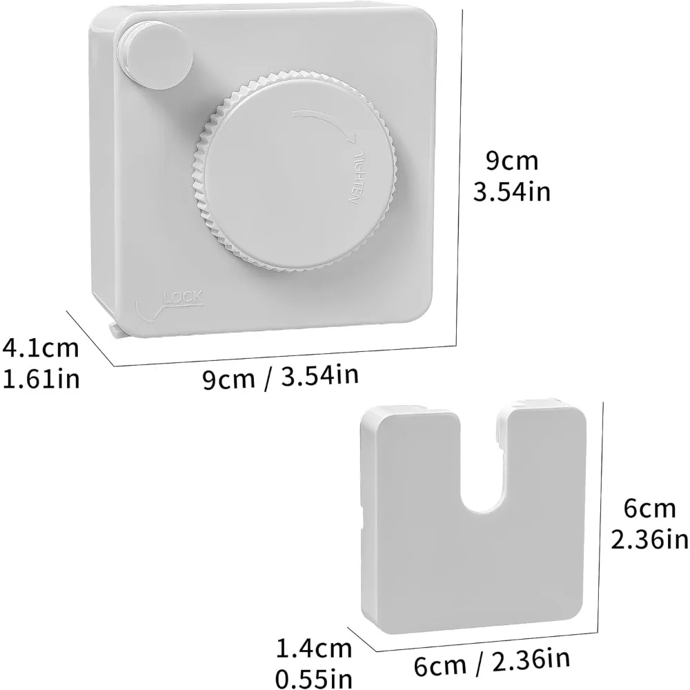 Retractable Clothesline Heavy Duty Clothes Drying Laundry Line Wall Mounted Easy Hanging Clothes Drying Laundry Line Retracting