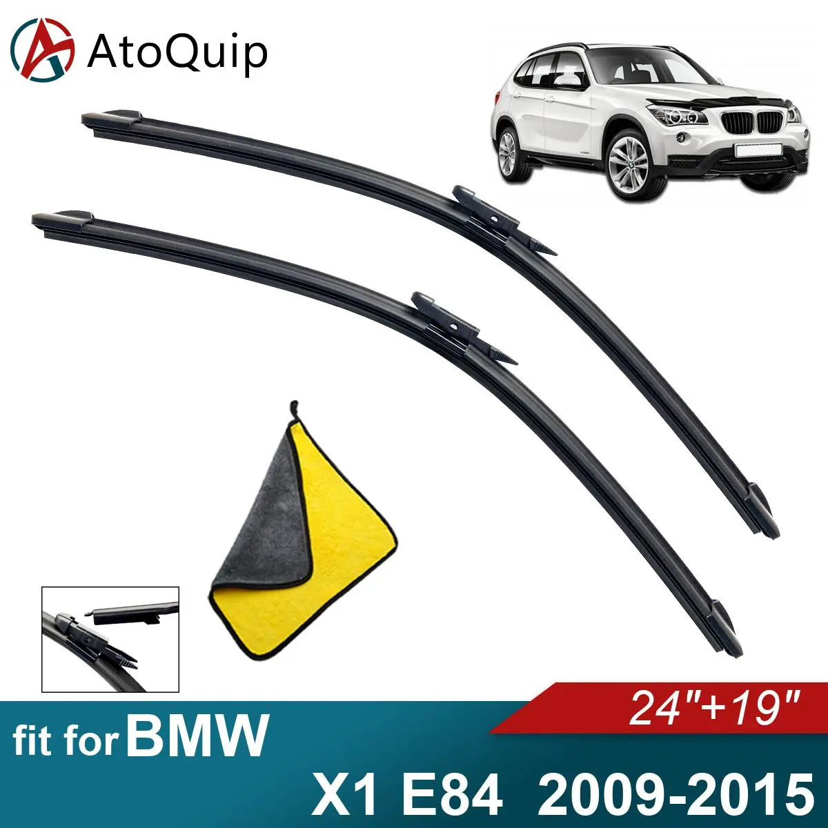 

Аксессуары для BMW X1 E84, щетки стеклоочистителя из мягкой резины, переднее лобовое стекло автомобиля