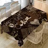 Tablecloth Model Retro Coffee Waterproof dining table Nauble Ceremony Decoration Rectangular tablecloth Kitchen Textile For the 4