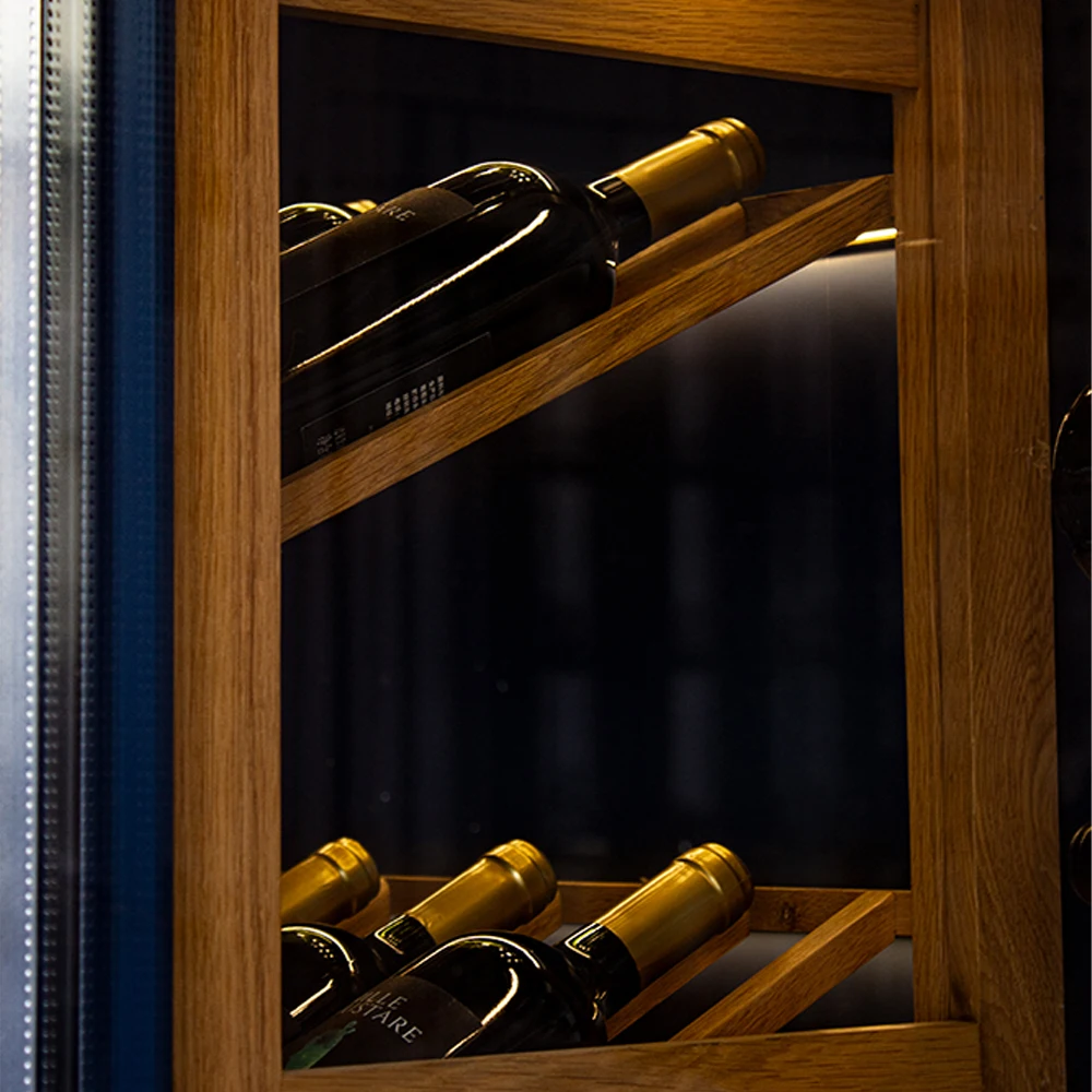 Wine Fridge Chiller Split Type Cooling Unit System Wine Cabinet Multiple Temperature Zone Smart Cooler