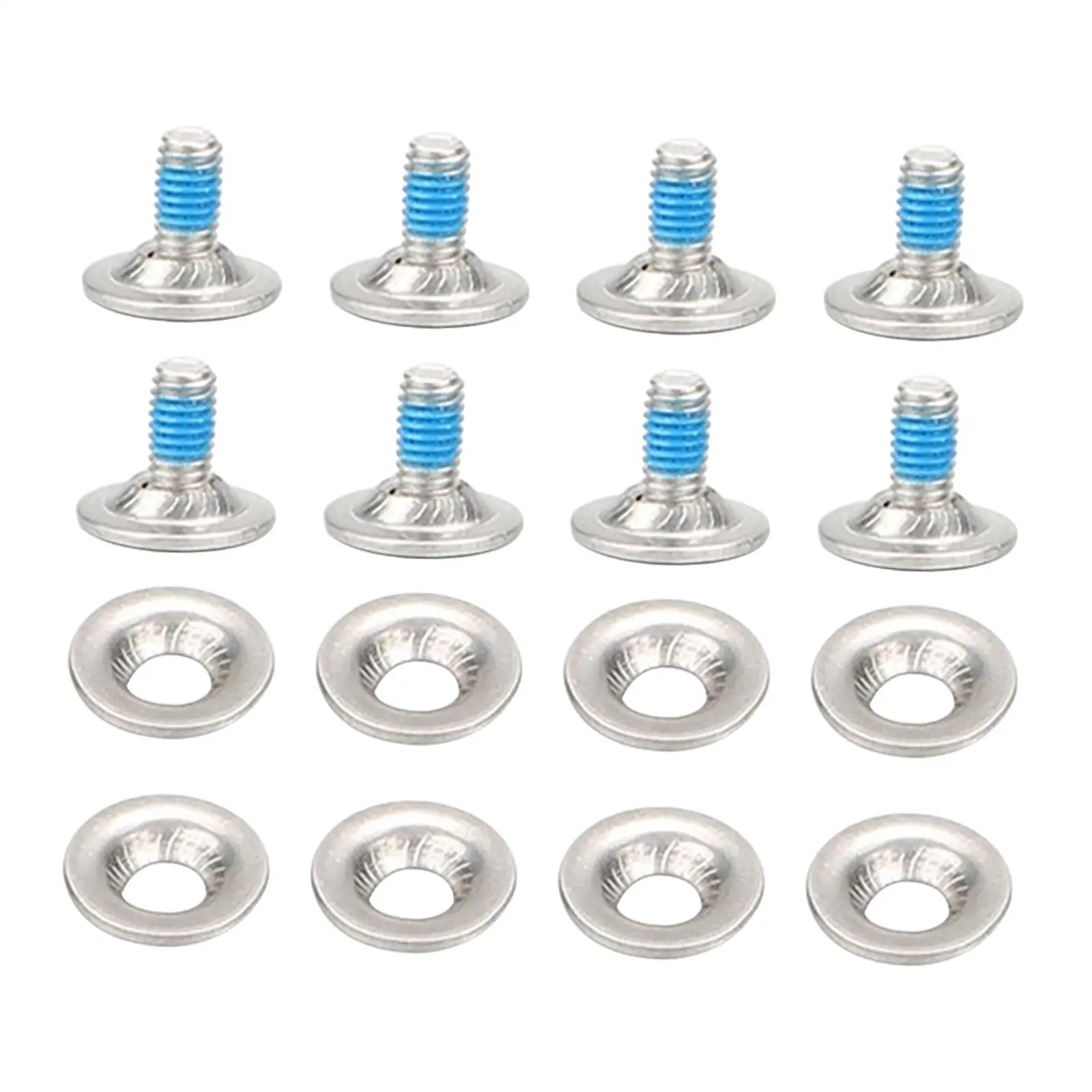 Snowboard Binding Screw Set Replacement Winter Sports Mounting Screws Countersunk Head Screw Bolt Stainless Steel for Snowboard 4