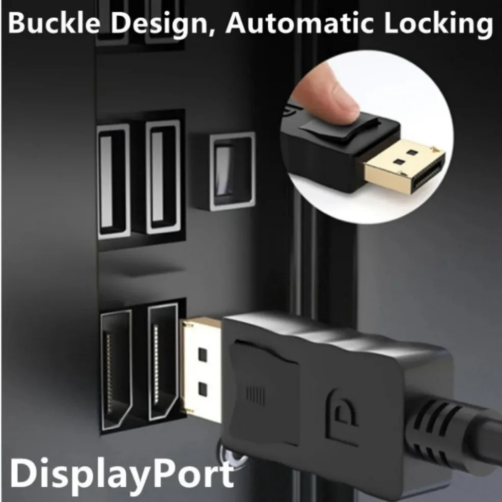 DisplayPort (DP) to VGA Adapter DP Male to VGA Female Adapter Compatible with Co