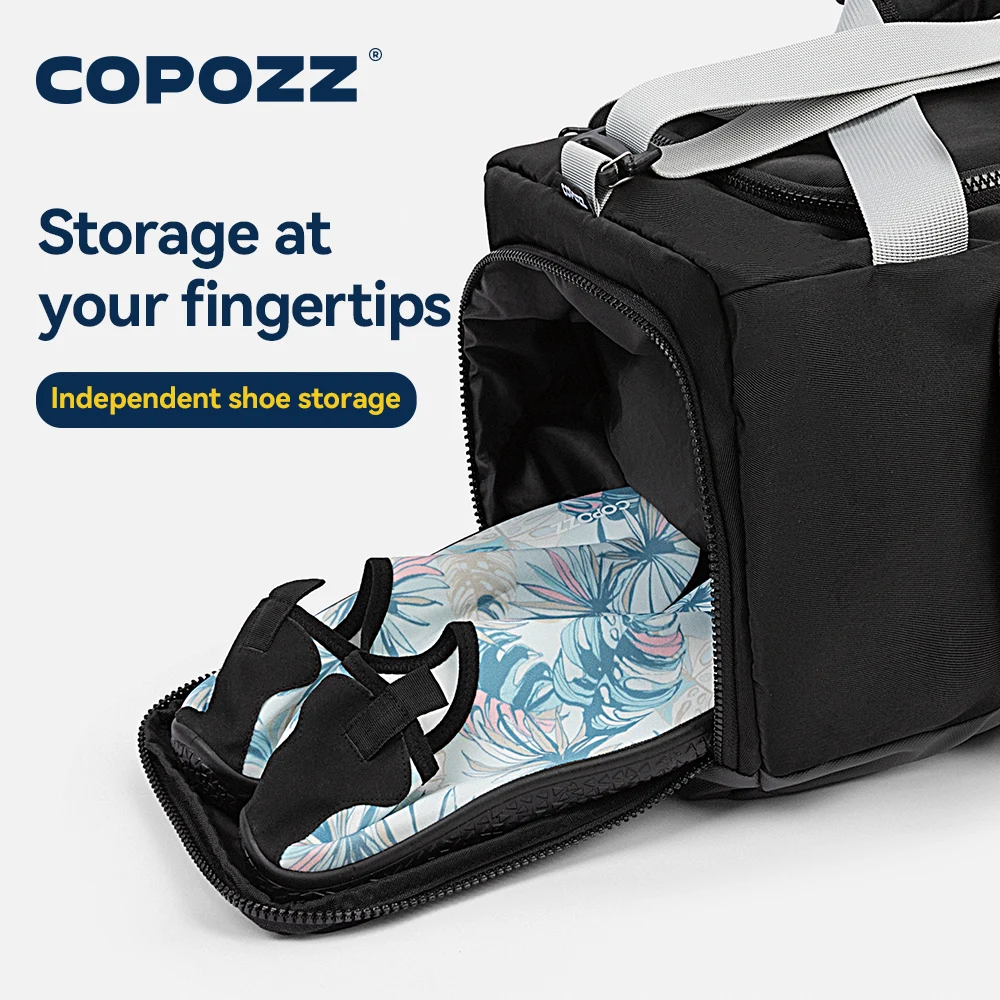 COPOZZ 33601 Sports Gym Bag 30L Waterproof Shoes Compartment - Image 6