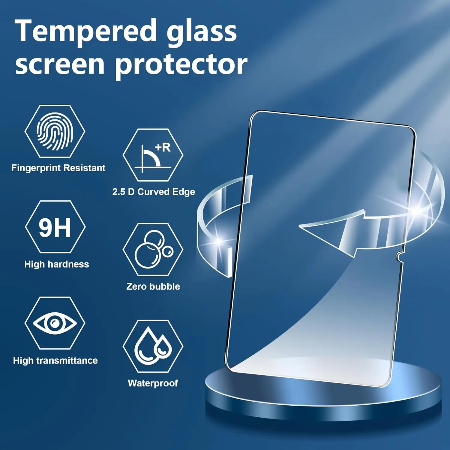 Premium 2-Pack Tempered Glass Screen Protector