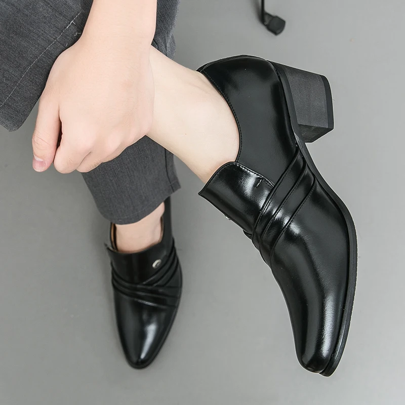 Men Formal Oxford Shoes Casual Business Office Party Loafers Men's