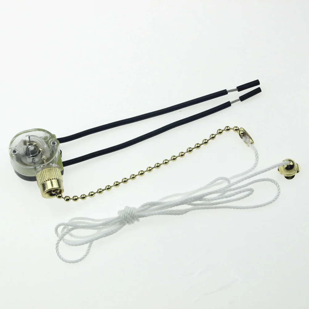 Fan Pull Chain Ceiling Fan Light Lamp Replacement Pull Chain Golden
