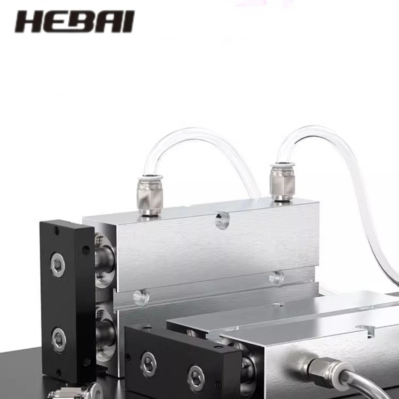 Hebai Piccolo Cilindro Pneumatico Serie Tn In Lega Di Alluminio Cilindro A Doppia Asta Foro Tn20 Corsa 10-200Mm Cilindro Pneumatico