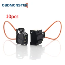 

10pcs Female Male MOST Fiber Optic Loop Bypass Female Connector Auto Diagnostic Cable For Audi BMW Porsche Benz Car Repair