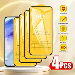Premium Tempered Glass Screen Protector (4 - Pack) for 9D Glass