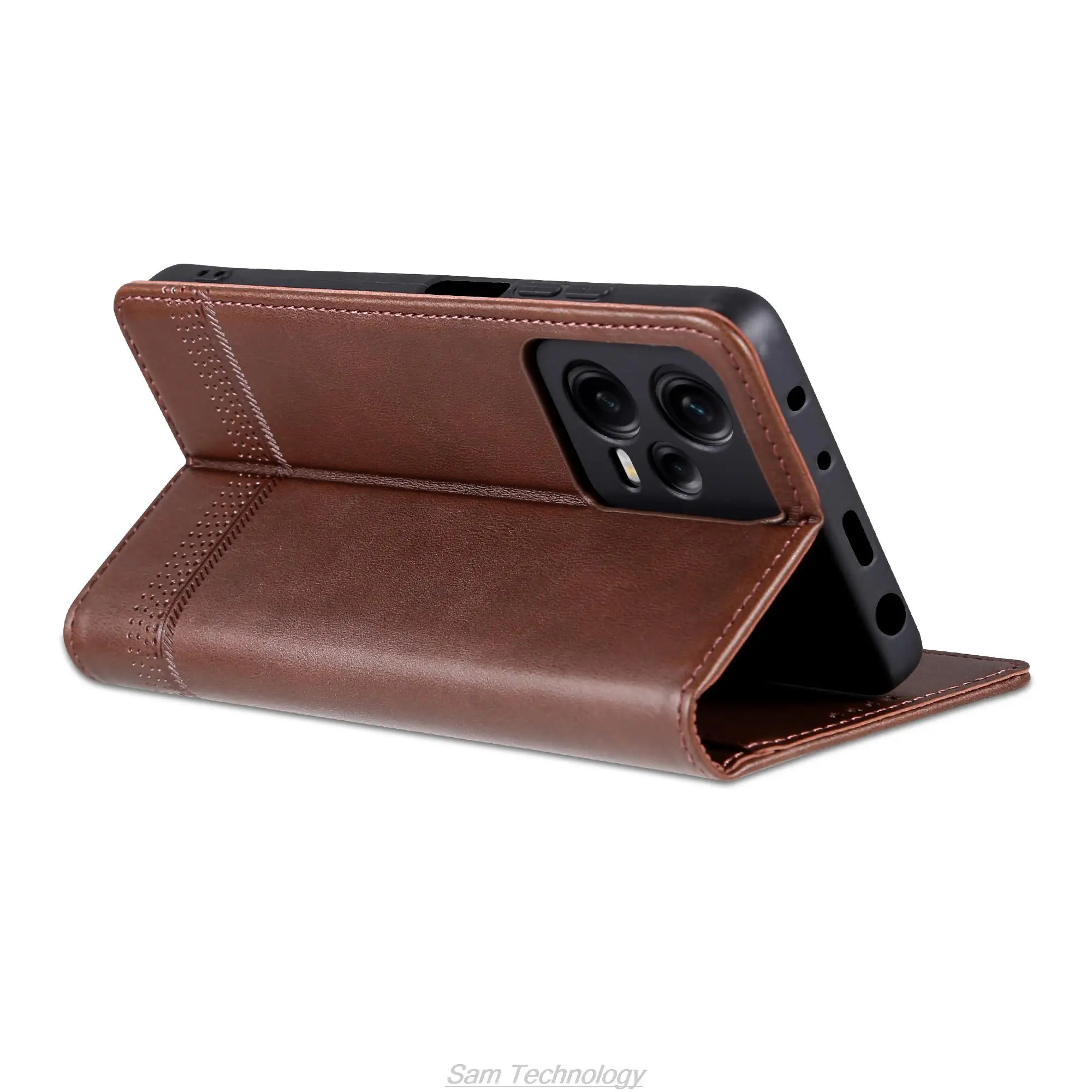 WBWONE Leather Folio Cover per Xiaomi Redmi Note 12 Pro+ (12 Pro Plus WBWONE Leather Folio Cover per Xiaomi Redmi Note 12 Pro+ (12 Pro Plus