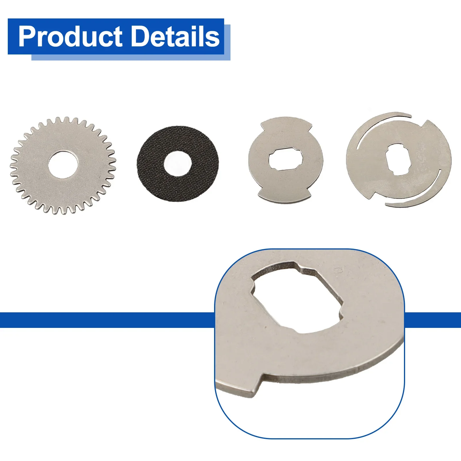 Unload Force Alarm for DaiWa PR100 Water Drop Fishing Wheel Drag Gasket Repair Water Drop Wheel Brake Alarm Parts