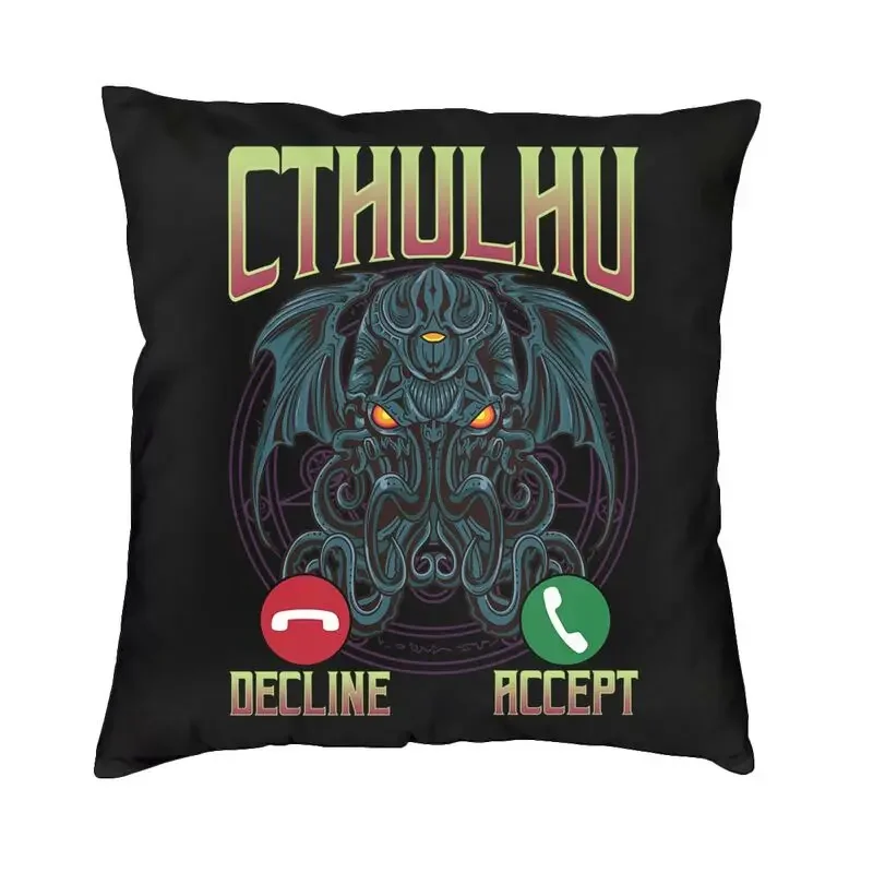 

Call of Cthulhu throw case pillow 40*40cm home design dark Samui monster cushion cover soft sofa pillowcase