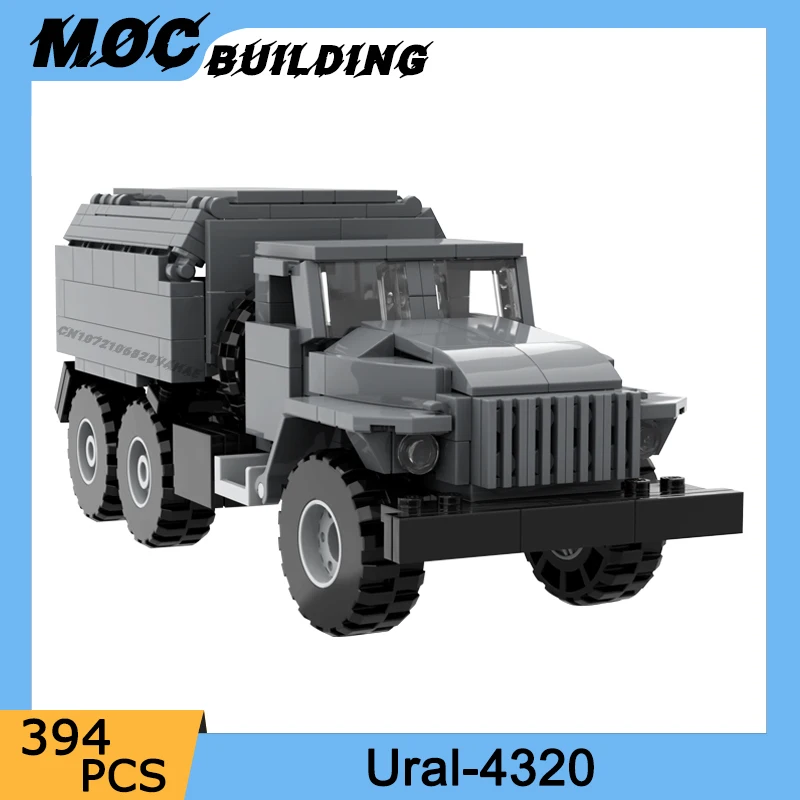 

Модель советского военного мультипурпурного грузовика времен 2 мировой войны, строительные блоки Moc, армия, внедорожник, самодельный автомобиль, сборные блоки, игрушки, рождественские подарки
