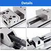 HLTNC GT150A 6 Inch 200mm GT150X200 Precision Work Bench Vise Clamp For CNC Machining Center GT853 Milling Machine Vice 5