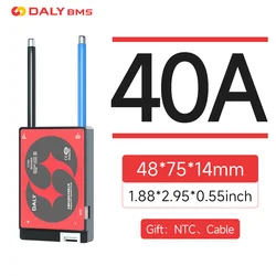 Enhanced DALY Smart Battery Management System for Lithium and Lifepo4 Batteries (40A BMS NTC)
