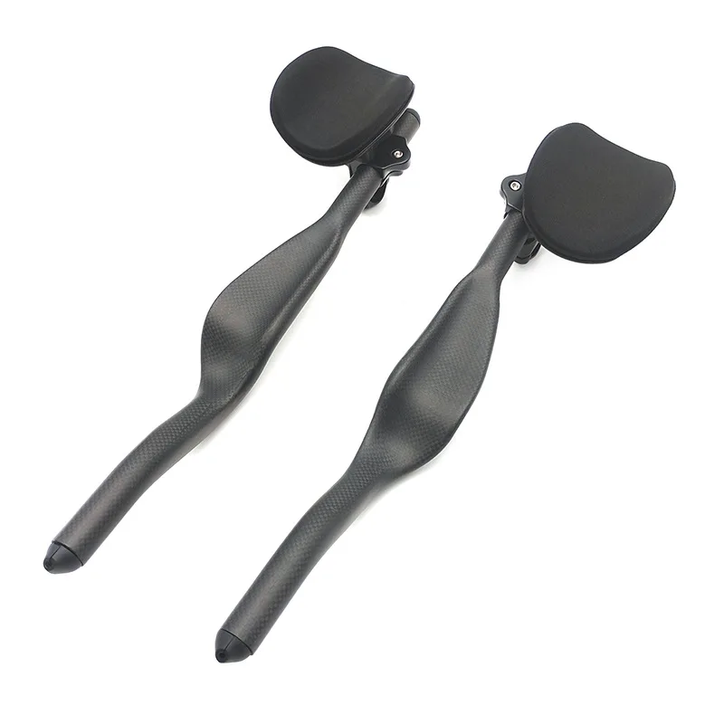 Fahrrad-Hilfstützgriff aus Kohlefaser, kompatibel mit dem Zusatzgriff TT-Rest, 31,8-mm-Restlenker – Detail 9