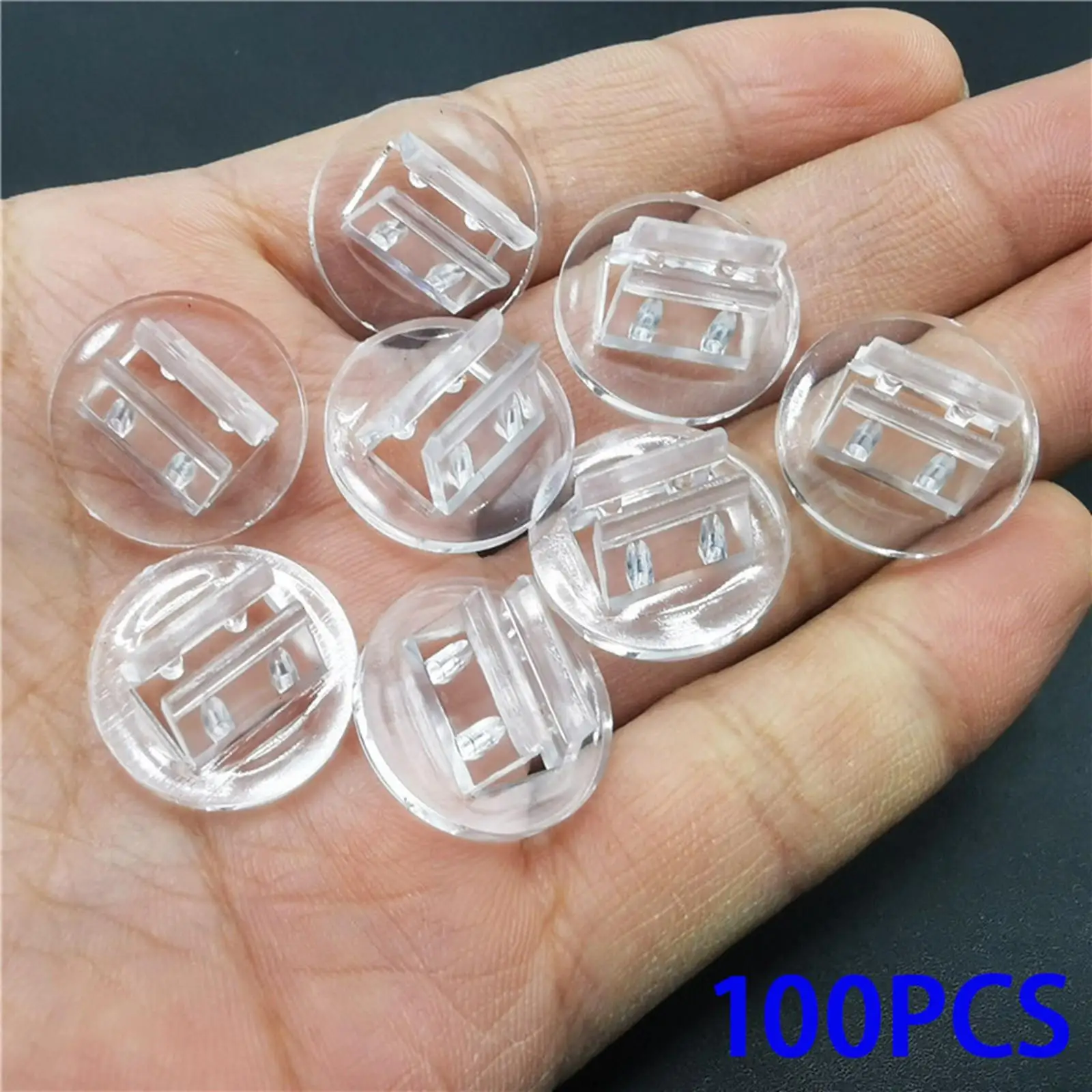 Portable Game Card Stands Board Game Pieces Stand Transparent Fixed Props Card Holder for Photos Business Cards Cards Menus