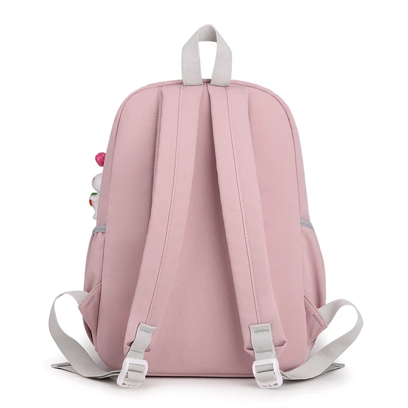 pink backpack