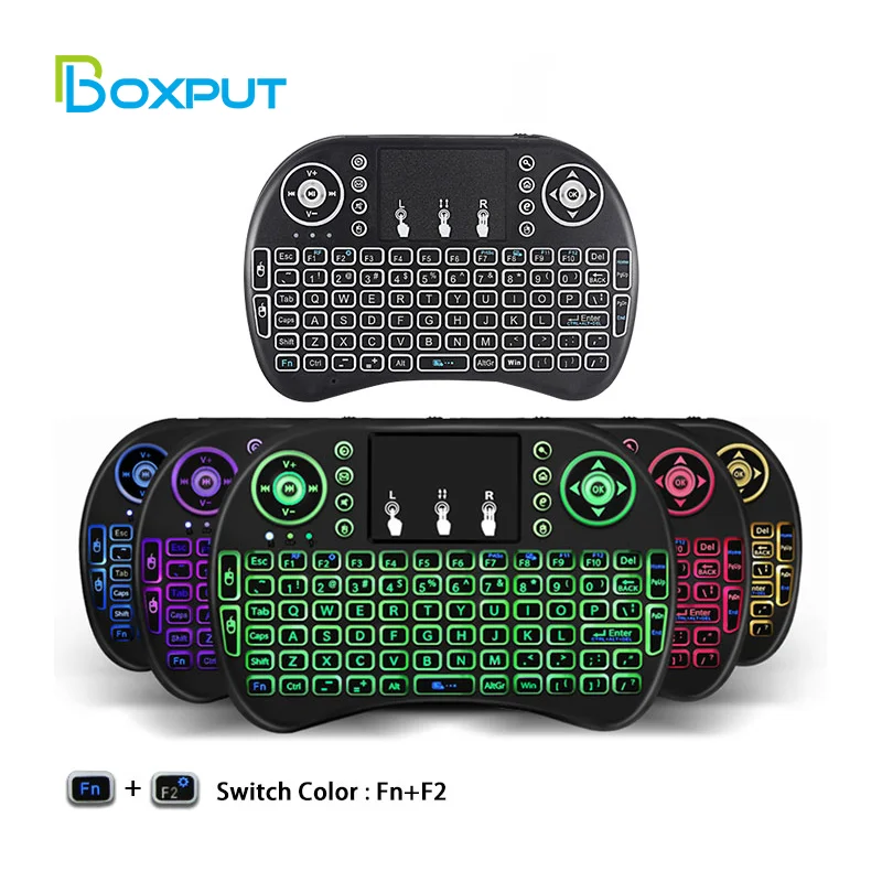 Handheld i8 Mini Wireless Keyboard 2.4GHz Air Mouse With Touchpad for Laptop Android Smart TV Box PC Remote | Электроника