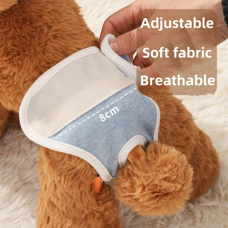Reusable Female Dogs Diaper Pants Sanitary Female Dog Pants Diapers For Dogs Menstruation Pet Cat Physiological Safety