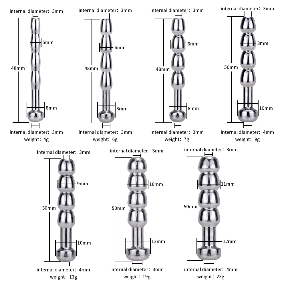 Urethral dilator silicone urethral dilator metal urethral catheter sounding penis plug insert horse eye stimulation penis trainer bdsm adult sex toys for men gay