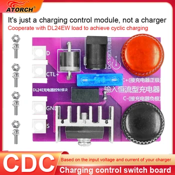  Scheda di Controllo della Ricarica ATORCH DL24EW/CL24 per Alimentatori a Carico Elettronico, Tester di Capacità della Batteria in Carica