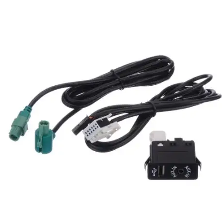 

Автомобильный Кабель AUX-in USB для BMW E60 E61 E63 E64 E87 E90 E70 F25 F01 F02 F03 F04 F12 F13