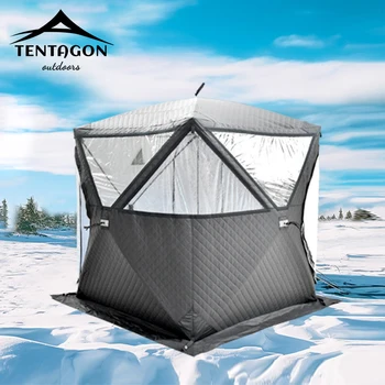 Winter Fishing Chimney Tent 1