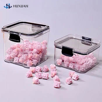 키보드 스위치 보관함, PC 폴리카보네이트 스위치 박스, 기계식 키보드 캡 컨테이너, 460 ml, 700ml