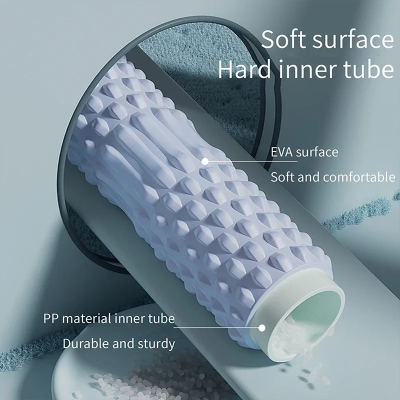 Foam Roller Deep Tissue Massage Back Pain Relief Muscle Roller for Self Massage Exercise Yoga Pilates