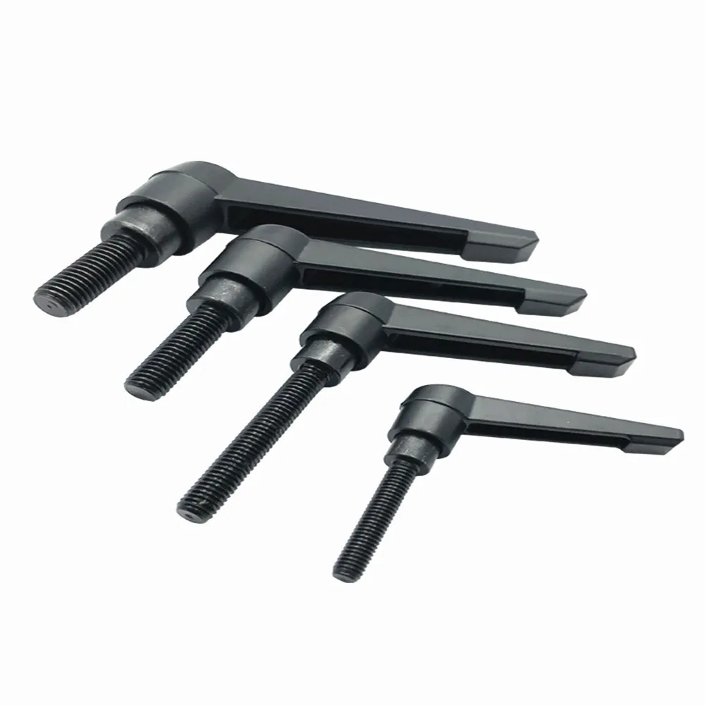 Adjustable handle knob 1PC M4 M5 M6 M8 M10 M12 M16 Clamping Lever Machinery Adjustable Handle Locking External Male Thread Knob