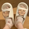 Cute Capybara Design Thick Sole Women Slippers Slides Bathroom Beach Indoor Sandals Summer Couple Shoes 5