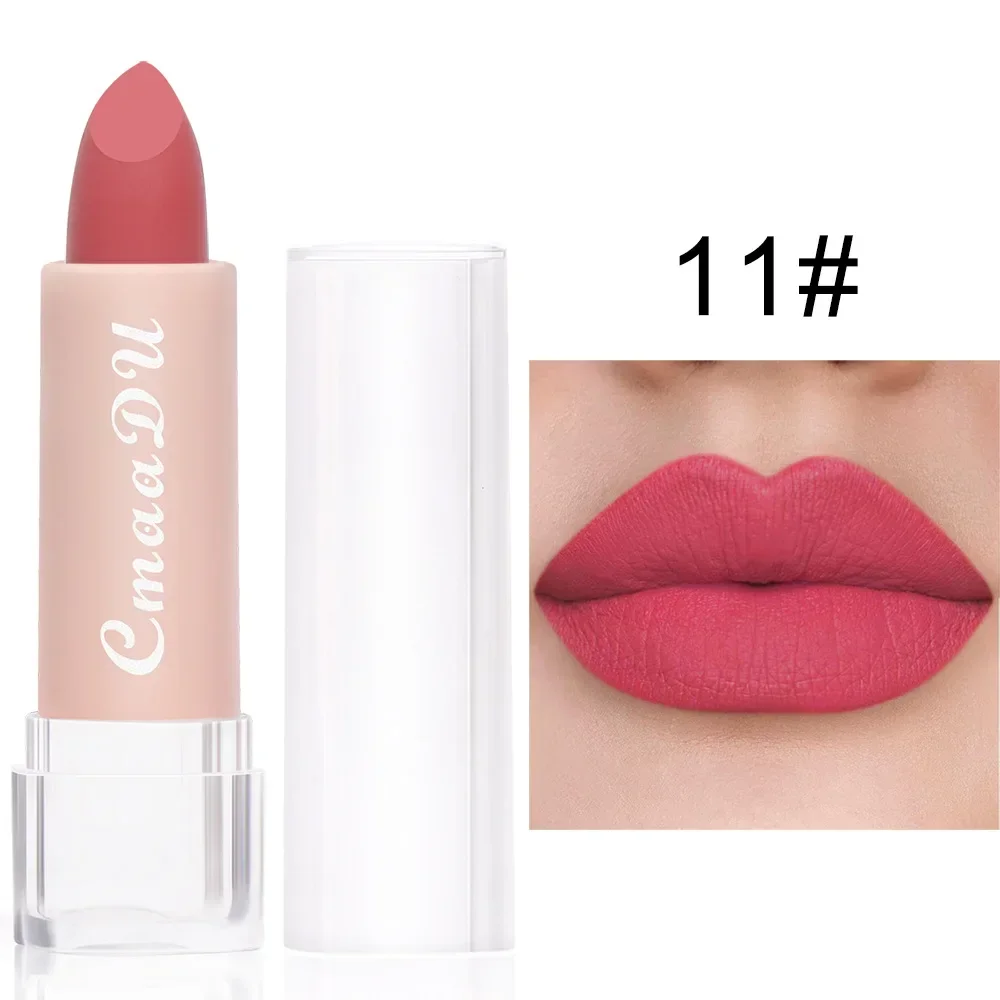 thumbnail image 1 of 15Colors Velvet Matte Lipstick Sexy Woman Lipgross Tint for Lips Long Lasting Waterproof Non-stick Cup Lip Cosmetics Lip Make Up, 1 of 5