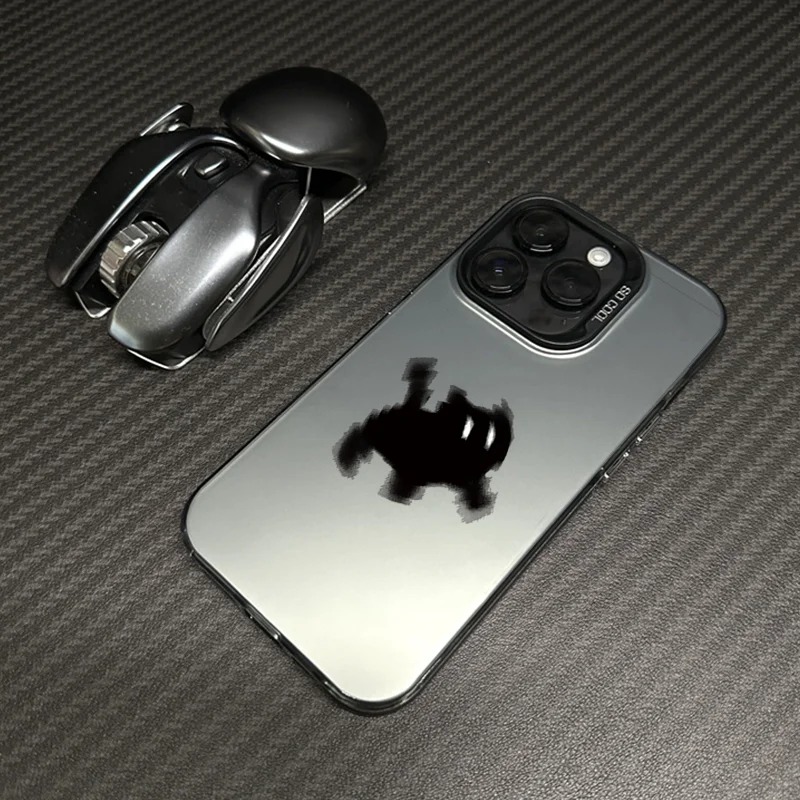 Чехол для IPHONE11 11PRO IPHONE12 12PRO 13 IPHONE13PROMAX 14PRO 15 15PRO 15PROMAX matte scare cat