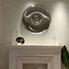 Nordic Stainless Steel Villa Wall Decor for Dining Room Household Hanging Decorations Luxury Designer Hotel Decoration Crafts 2
