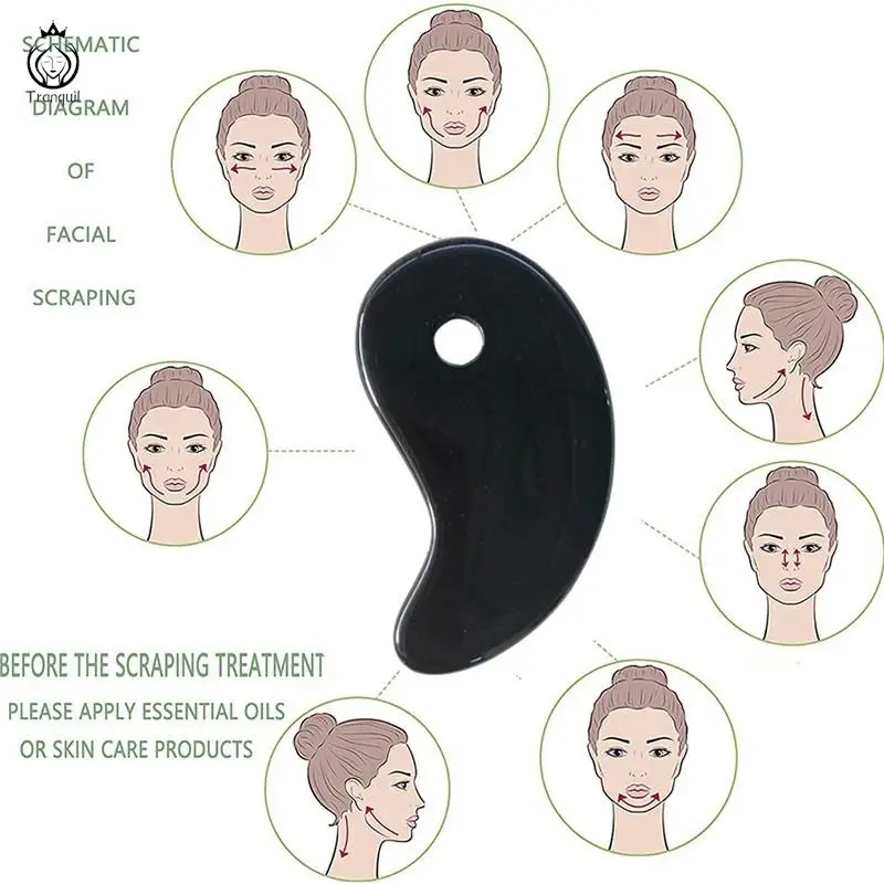 Face Massager Beeswax face massagers Scraping Guasha Board SPA Acupuncture Facial rinkle Remover