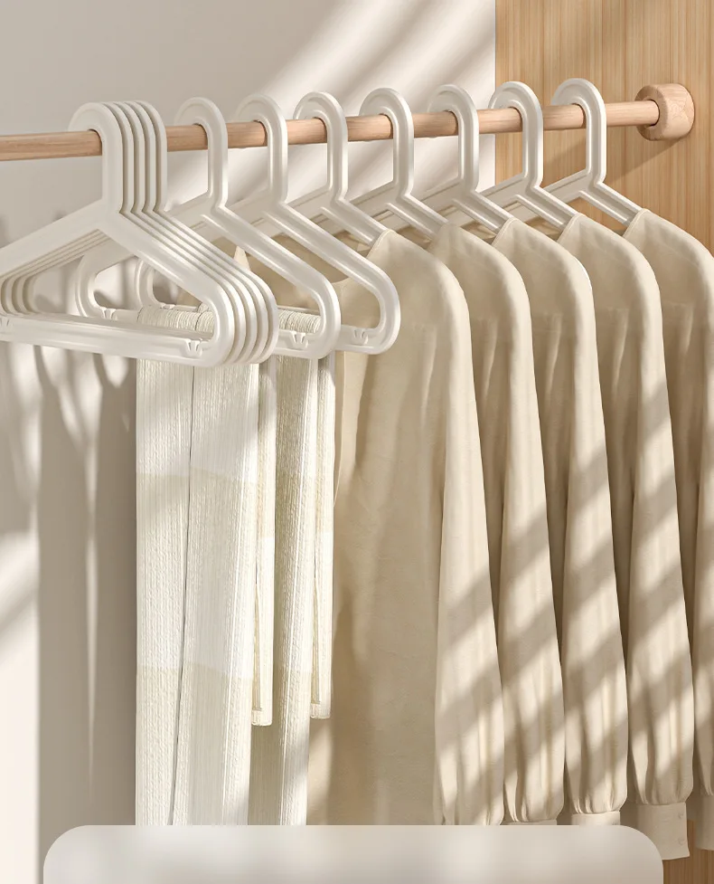 Plastic Non-slip Coat Rack Thicker Models Of Drying Rack Dormitory Household Non-marking Clothes Props Clothes Racks clothes rack