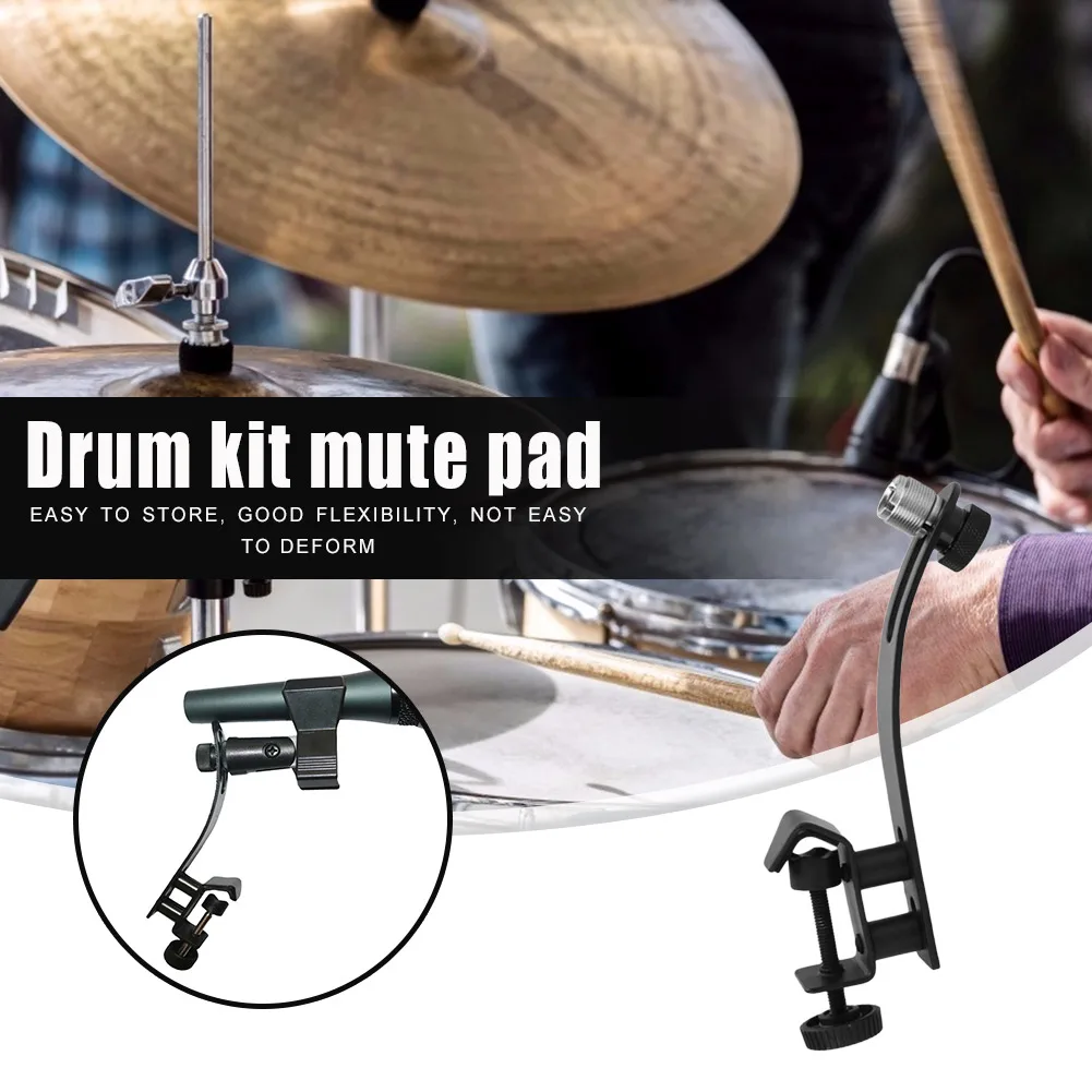 

Gj03 Drum Microphone Clip Adjustable Mounting Holder Microphone Clip Portable Universal Shockproof Clamp