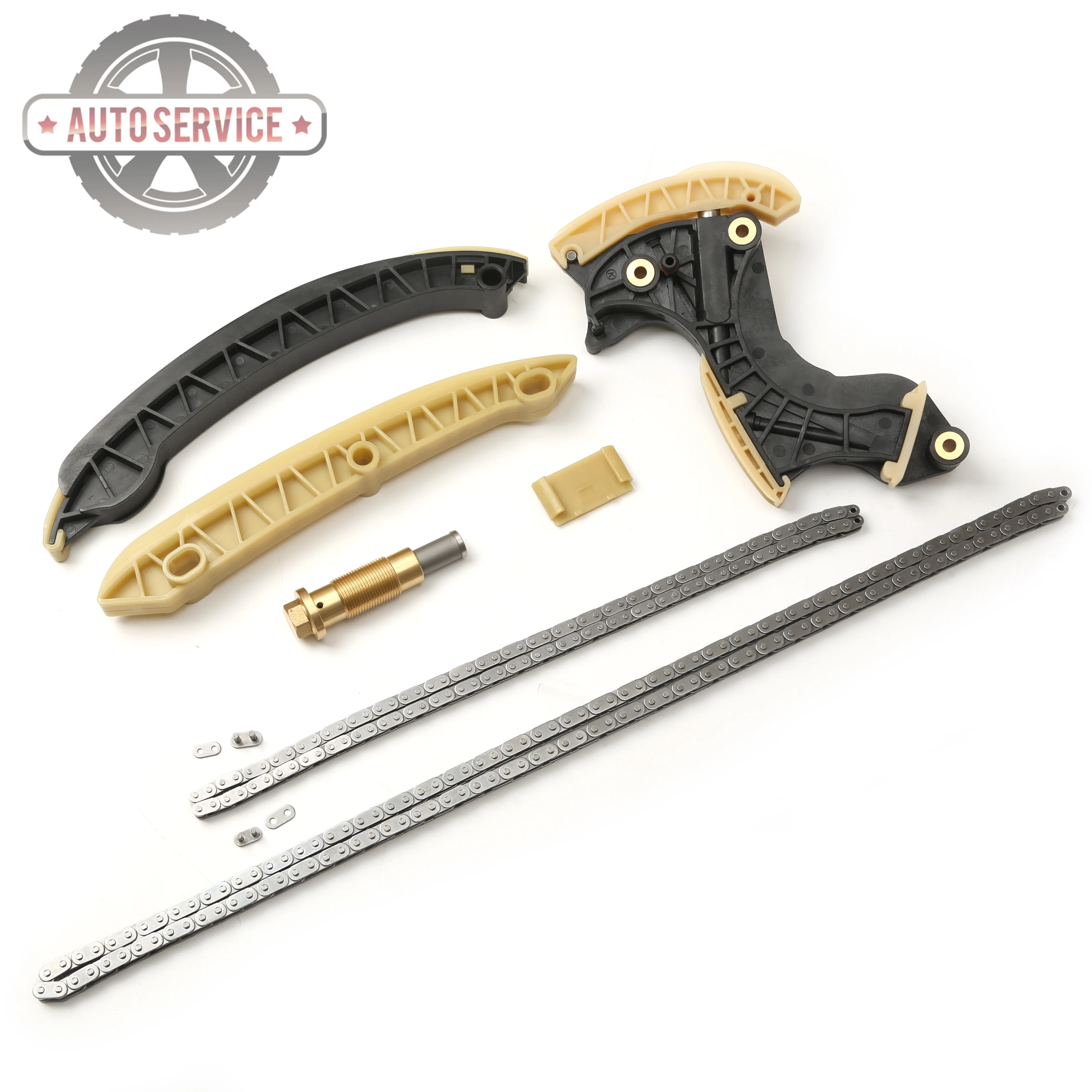 

2710521116 A0009932176 Car 7PCS Timing Chain Tensioner Guide Rail Kit For BENZ S204 CL203 Sportcoupe A209 W211 2002-2008 Saloon