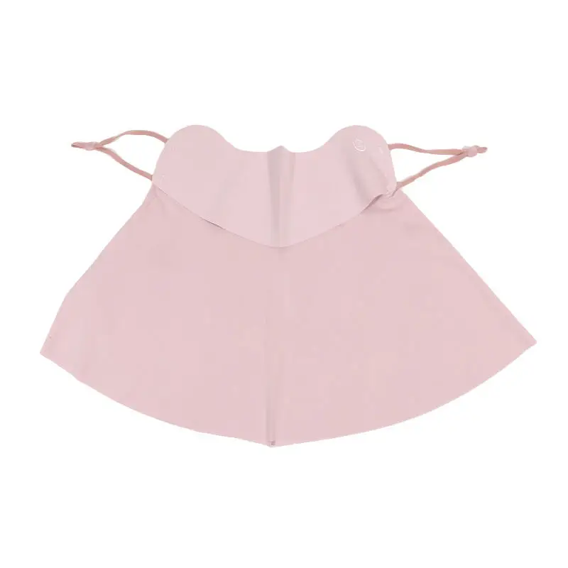 מסיכת סילק קיץ נושמת לפנים ולצוואר הגנה מפני קרני השמש UPF50+ צעיף עם פלאפים להגנה מהשמש