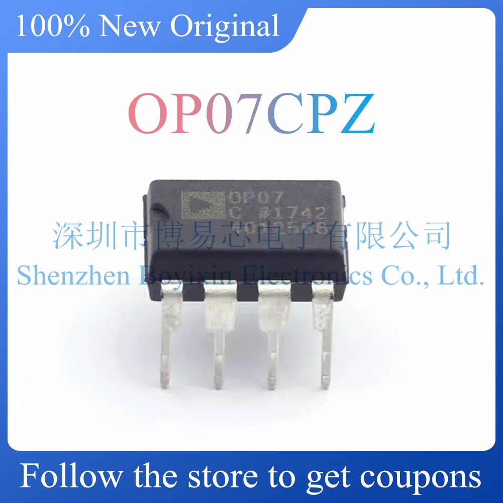 

NEW OP07CPZ.Original genuine precision operational amplifier.DIP-8