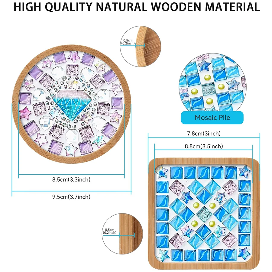 DIY Glass Mosaic Tile Kit 2